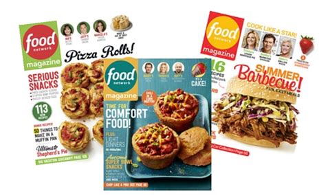 $5 food network magazine subscription.